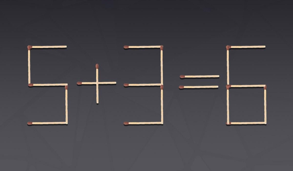 Et meget svært puslespil: Du skal kun flytte én tændstik