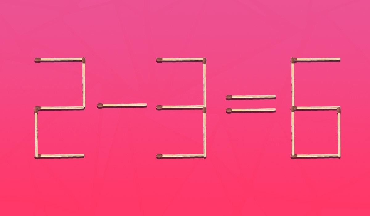 Hvilken tændstik er det forkerte sted: en IQ-test på 8 sekunder