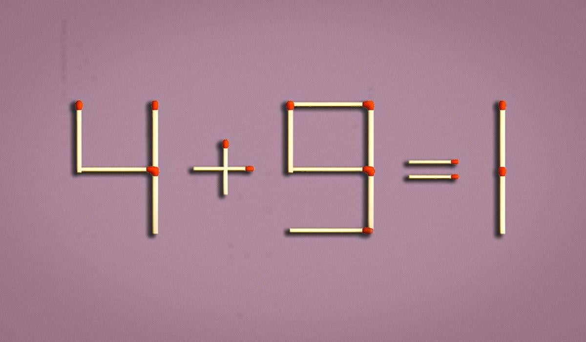 Kun 2 % af alle mennesker kan ordne lighed på 8 sekunder: en tændstiktest til IQ-testning