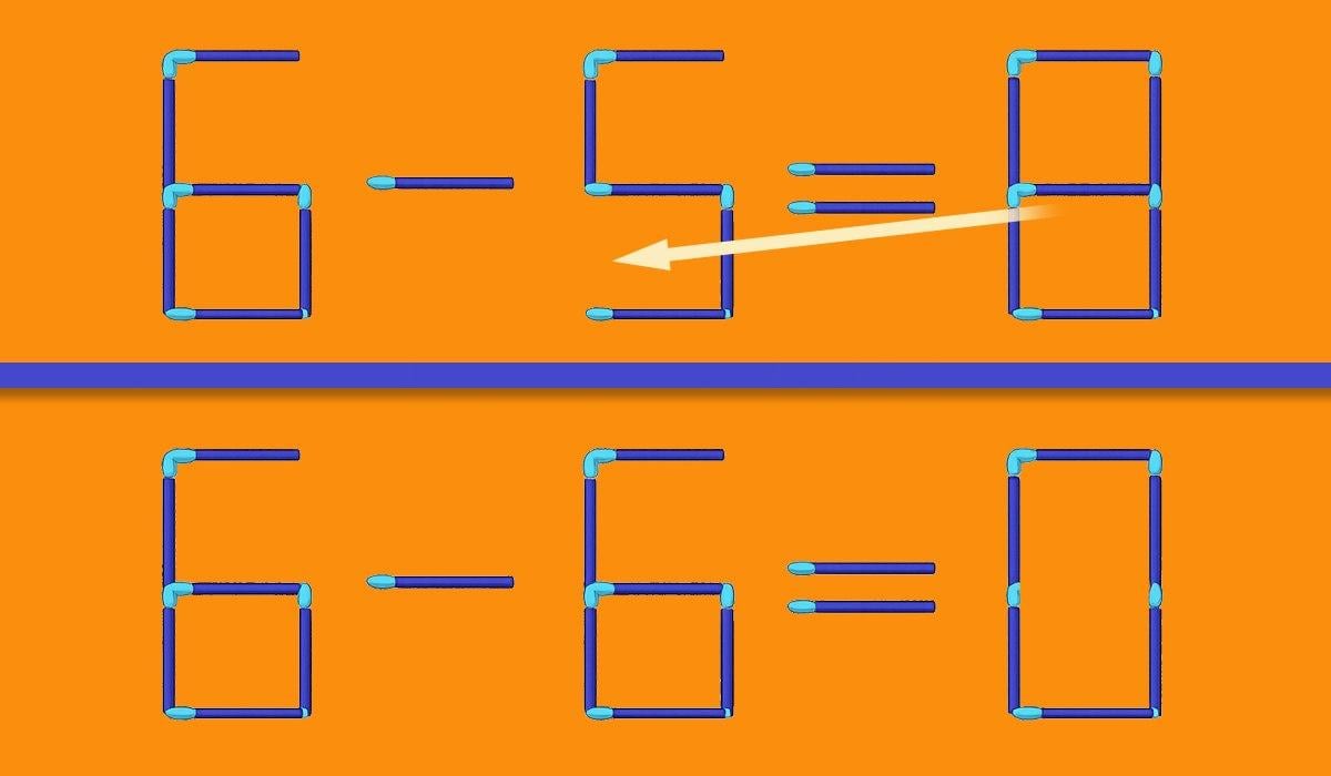 Hurtig IQ-test: Du skal kun flytte én tændstik
