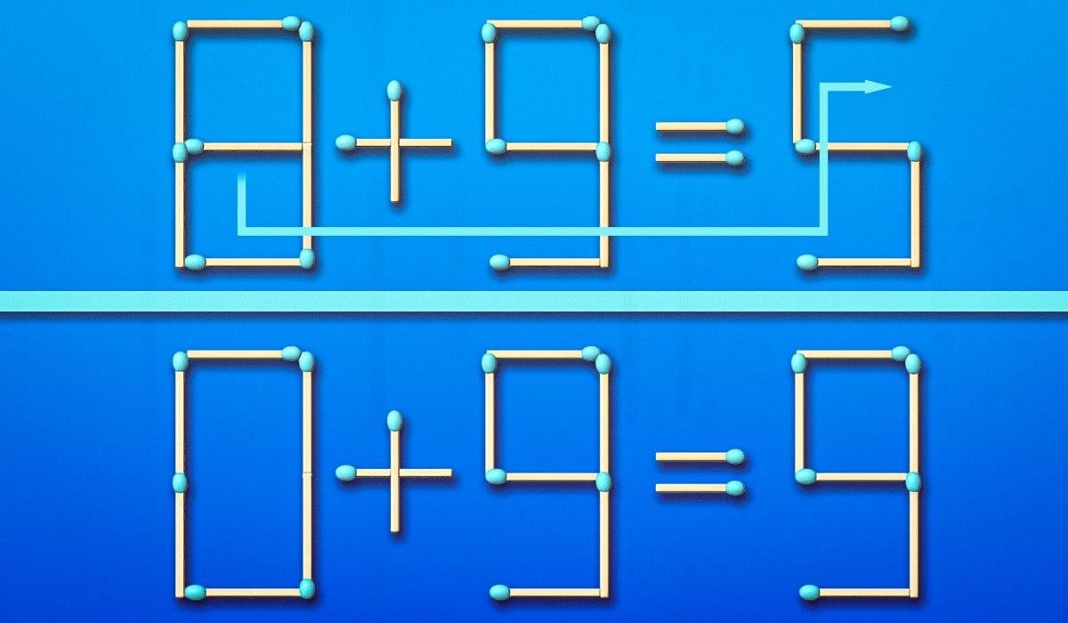 Du skal kun flytte en tændstik for at rette en fejl: en IQ-test på 11 sekunder