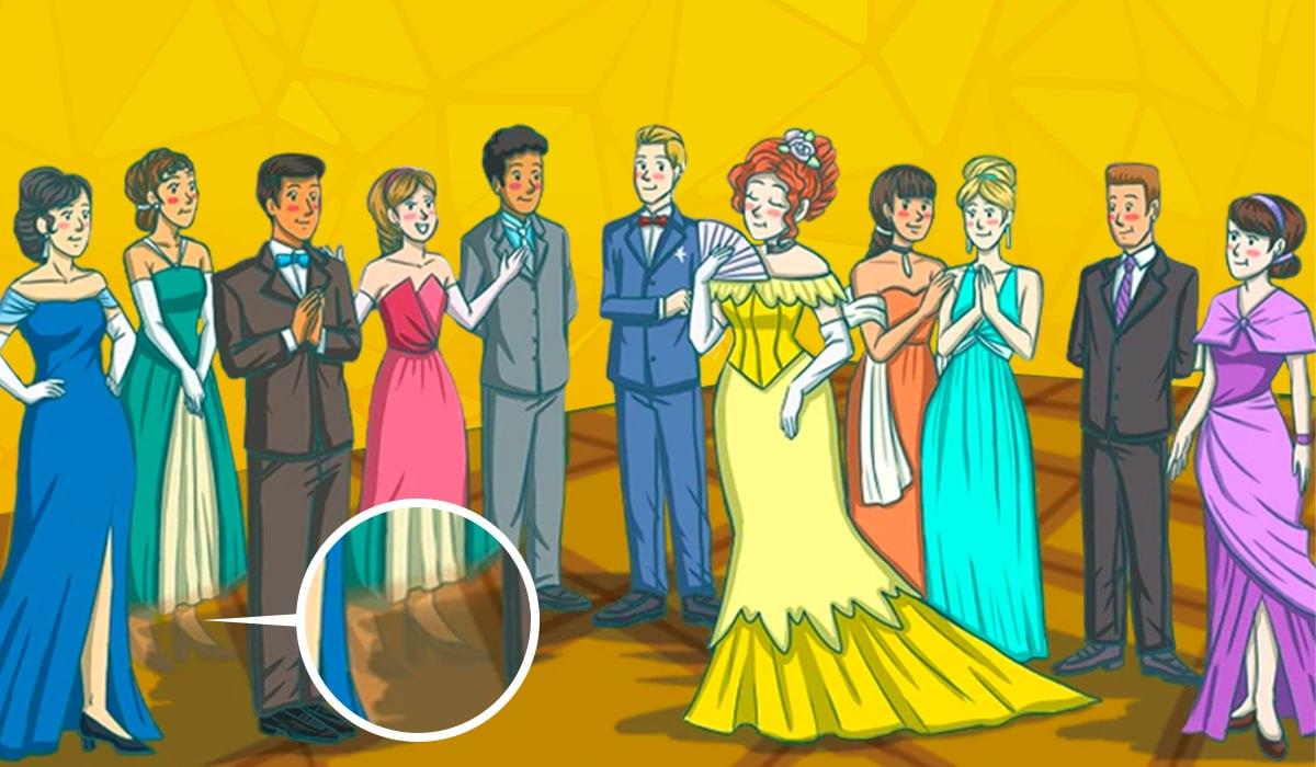 En af kvinderne var et spøgelse / Moje-collage