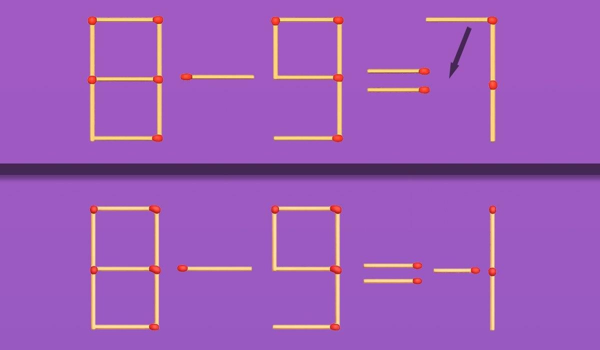 Svær IQ-test: Du skal flytte bare 1 tændstik på 15 sekunder.