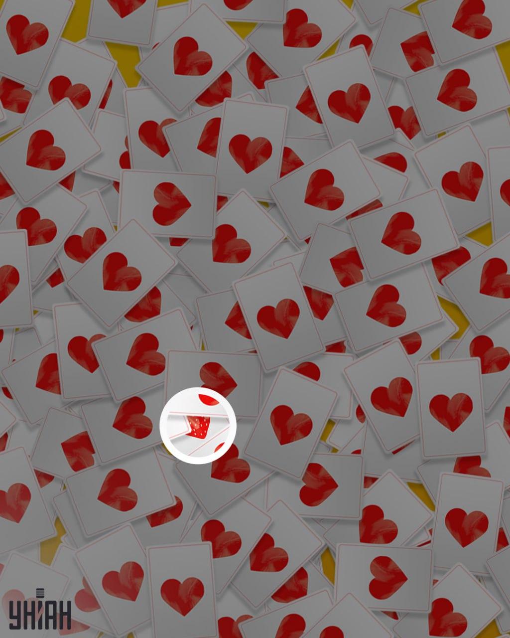 Jordbærret var nær bunden af billedet / collagen Moje