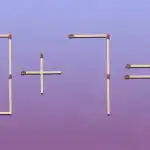 Du skal flytte en tændstik for at gøre lighed korrekt: