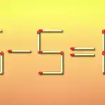 Du skal kun flytte en tændstik på 10 sekunder: en intelligenstest Du skal kun flytte en tændstik på 10 sekunder: en