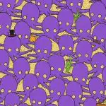 Et puslespil for genier: kun få finder en fisk blandt