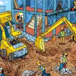 Hjernebrydende opgave: Kun folk med skarpt syn kan finde en