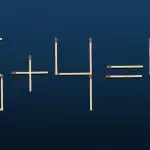 Hvilken tændstik skal flyttes for at gøre ligheden sand: et