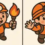 IQ-test: Find 3 forskelle i billedet af drengen med lommelygten