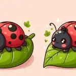 IQ-test: Find 3 forskelle på et billede af en mariehøne på 29 sekunder IQ-test: Find 3 forskelle på et billede af en mariehøne